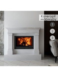 Каминная облицовка Hitis Глория, материал мрамор категории 1