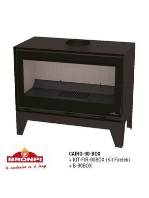 Сталева піч Bronpi CAIRO 90 BOX + B 90 BOX
