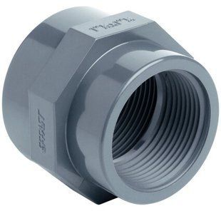 Муфта ПВХ Effast RERMRE050E редукційна, з внутрішнім різьбленням d1-1/2"х1-1/4"