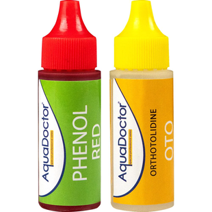 Набор жидкостей для капельного тестера AquaDoctor Basic Cl/pH