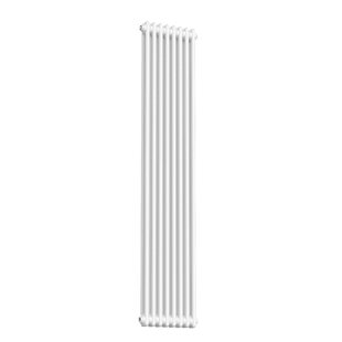 Вертикальный радиатор Calidum 2-8 380х1800, anticor, белый