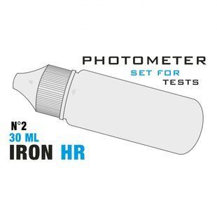 Рідина Water-I.D. PL Iron HR 2 (Залізо 0 - 30 мг/л) (375 tests) 30 мл/уп PrimerLab