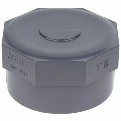 Заглушка ПВХ Era US601720 із внутрішньою різьбою, d20x1/2"