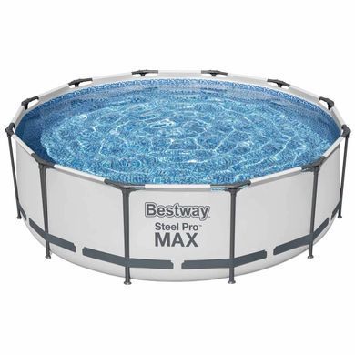 Каркасный бассейн Bestway 5619N (366х100 см) с картриджным фильтром, лестницей и складным куполом