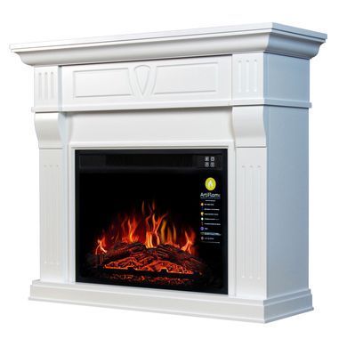 Каминокомплект ArtiFlame BEETHOVEN AF23 БЕЛЫЙ БЬЯНКО