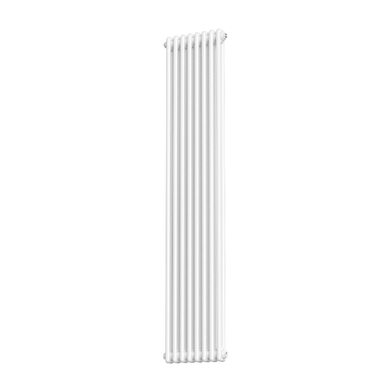 Вертикальный радиатор Calidum 2-8 380х1800, anticor, белый