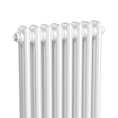 Вертикальный радиатор Calidum 2-8 380х1800, anticor, белый