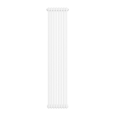 Вертикальный радиатор Calidum 2-8 380х1800, anticor, белый