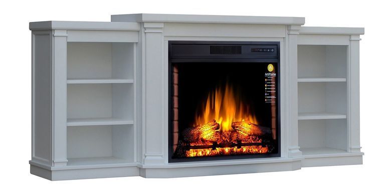Каминокомплект ArtiFlame PARLIAMENT AF28S БЕЛЫЙ БЬЯНКО (СО ЗВУКОМ)