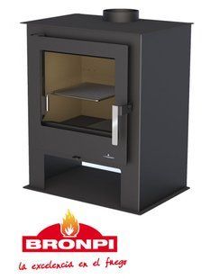 Стальная печь Bronpi GIJON