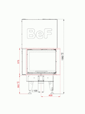 Камінна топка BeF FEEl V 7 CP