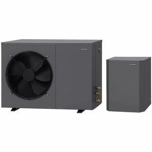 Інверторний тепловий насос для дому Aquajoy Comfort 10 (10 кВт), циркуляційний насос + триходовий клапан