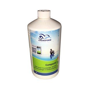 Compactal (рідкий), 1 л, засіб для швидкого та ефективного очищення ватерлінії та поверхонь басейну, Chemoform