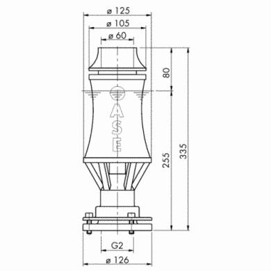Форсунка Geyser 60 T - 50993