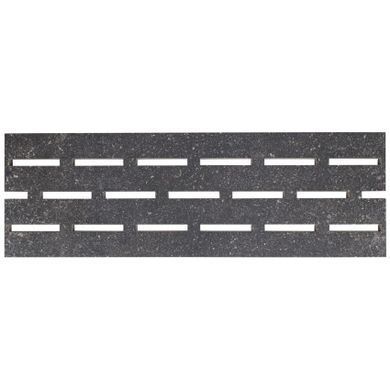Переливні грати Aquaviva Granito Black, 595x195x20 мм