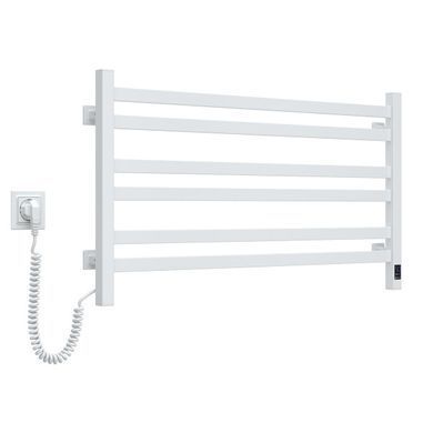 Рушникосушка електрична NAVIN Авангард 900х500 Sensor, біла, ліва, таймер