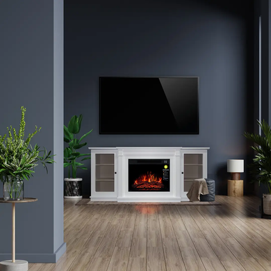 Электрокамин с порталом ARTIFLAME VERMONT AF23 белый бьянко