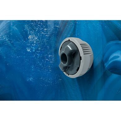 Надувний джакузі Bestway 6001T LAY-Z-SPA Santorini HydroJet Pro з програмним керуванням, на 7 осіб &Oslash; 216 x 80 см, графіт| , Bestway