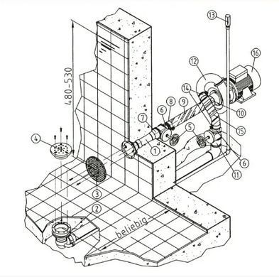 Комплект гідромасажу Combi Whirl 2 фор., 2,6 кВт, DS