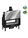 Каминная топка Hitze ARDENTE DUO ARD105X43.DGS