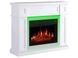 Каминокомплект ArtiFlame Linz AF23S белый с LED подсветкой, обогревом и звуком горения огня