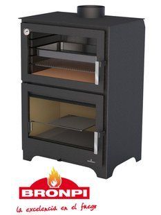 Стальная печь Bronpi MURANO (с духовкой)