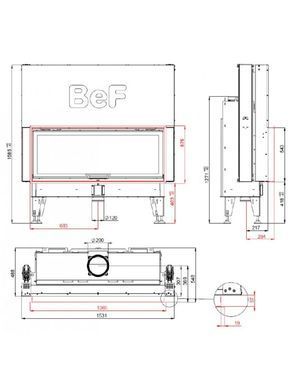 Камінна топка BeF THERM V 14