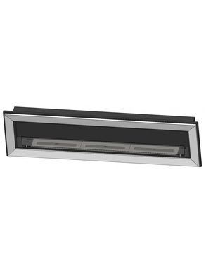 Биокамин Simple Fire FRAME 1800 Inox со стеклом