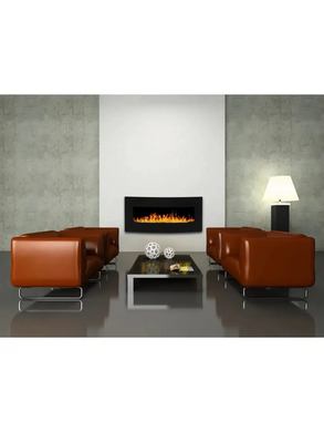 Електричний настінний камін A &mdash; Flame Malibu 48 чорний
