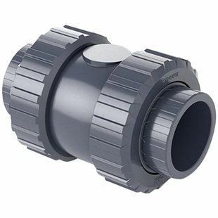 Зворотний клапан ПВХ Hidroten 1016059 пружинний, з ущільненням EPDM, d90-110 мм