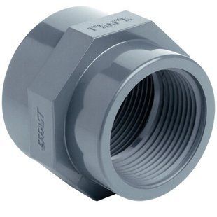 Муфта ПВХ Effast RERMRE063F редукційна, з внутрішнім різьбленням d2"х1-1/2"