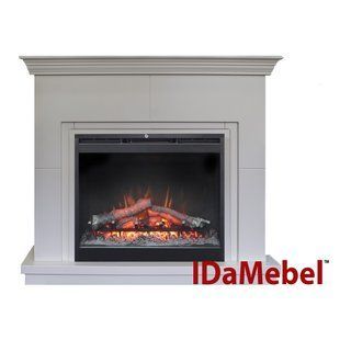 Каминокомплект IDaMebel Montreal DF2624L-INT Белый