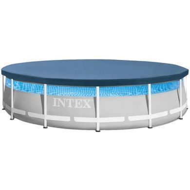 Каркасний басейн Intex 26722 Premium (427х107 см) з картриджним фільтром, драбиною, підкладкою, і тентом