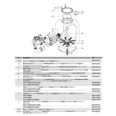 Фильтр Hayward HCFE47902WVA Bobbin (D1200)