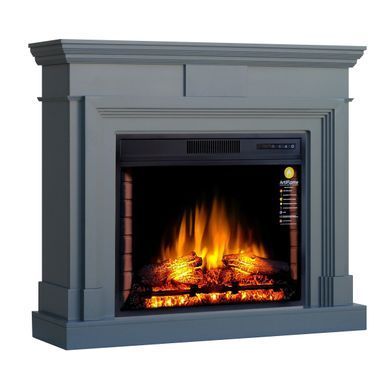 Камінокомплект ArtiFlame STAMFORD AF28S СІРИЙ ГРАФІТ (ЗІ ЗВУКОМ)