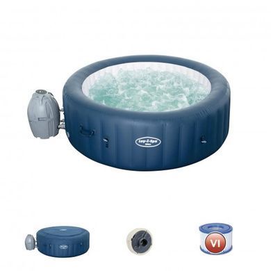 Надувний SPA-басейн з гідромасажною ванною Bestway 54184 для 4-6 чоловік Lay-Z-Spa&trade; Milan AirJet Plus