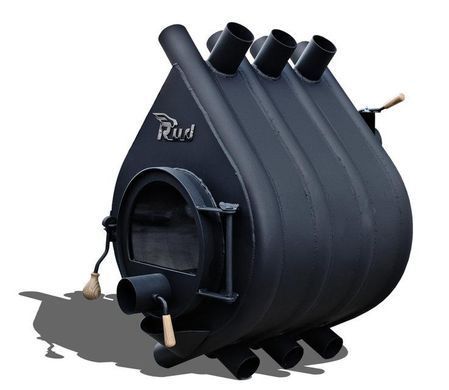 Печь Rud Pyrotron Кантри 03 (отапливаемая площадь 240 кв.м. х 2,5 м) со стеклом