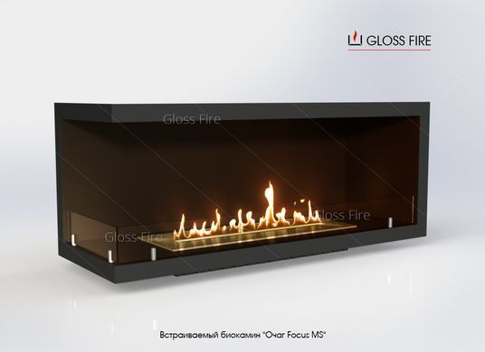 Біокамін вбудовуваний Очаг Focus MS-006 GlossFire