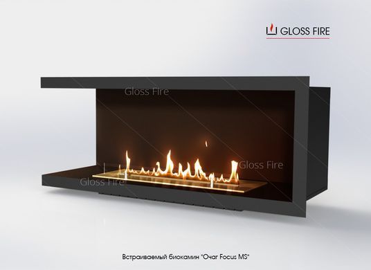 Біокамін вбудовуваний Очаг Focus MS-006 GlossFire