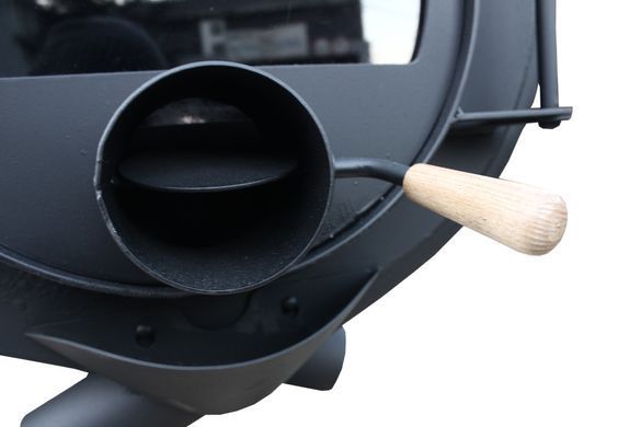 Печь Rud Pyrotron Кантри 03 (отапливаемая площадь 240 кв.м. х 2,5 м) со стеклом