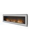 Биокамин Simple Fire FRAME 1800 Inox со стеклом
