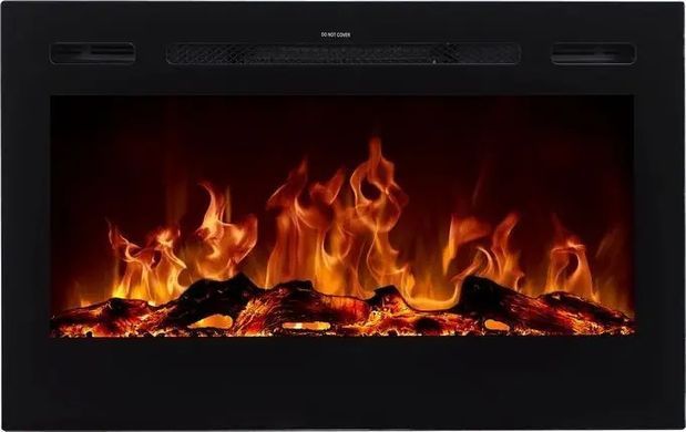 Електричний настінний камін aflamo Majestic 39 чорний