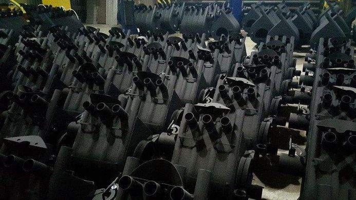 Печь Rud Pyrotron Кантри 03 (отапливаемая площадь 240 кв.м. х 2,5 м) со стеклом