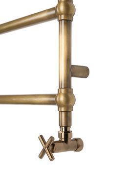 Кран кутовий Преміум 3/4"х1/2", 2 шт. антична бронза