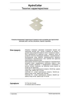 Еластомірні елементи Litokol HydroCollar 35 HDRBC035