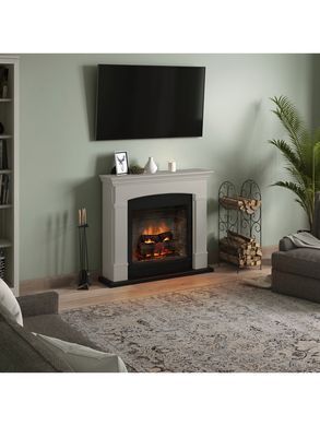 Каминокомплект Tagu HELMI PowerFlame 2 светло-бежевый