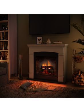 Каминокомплект Tagu HELMI PowerFlame 2 светло-бежевый