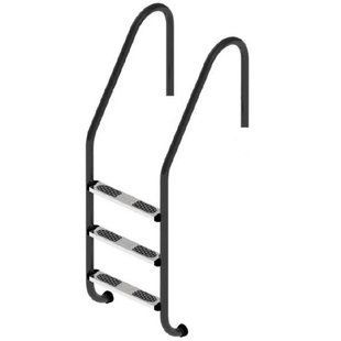 Сходи для басейну Flexinox Standard Nero (3 сходинки) Black, AISI-316L