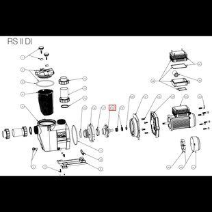 Крильчатка насоса Hayward RS3011, 1 HP (SPX3011CE)