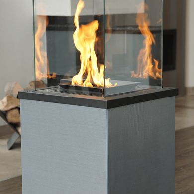 Газовый обогреватель Kratki PATIO MINI керамогранит FILO MERCURIO - пульт (8,2 кВт)